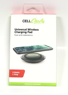 Cell Candy Universal Wireless Charging Pad for Qi-enabled Devices 5W 1A New