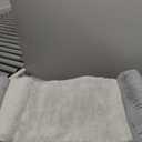 Zakkart Cat Perch for Window Sill with Bolster - Orthopedic Hammock Design with Premium Hardwood & Robust Metal Frame - Cat Window Seat for Large Cats and Kittens - Natural Color Wood Gray Bed, 24''W