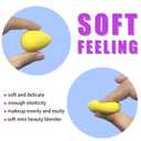 small mini makeup sponge bulk : 30 pcs mulit-colored foundation makeup sponges for foundation,make up sponges for face(30 pcs)