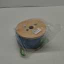 Houseables 1/4 Cable, Wire Rope, 1/4" OD, 0.149" ID, 7x7 Braided, Coated Cable, Vinyl Coated Wire Rope, Clothes line, Clothesline, Aircraft, Tension, Galvanized Metal, Steel, Plastic Covered, 250 Feet (Silver)