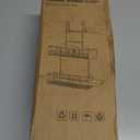 Over the Door Shower Caddy Hanging: Black Rustproof Shower Organizer over the Door - No Drilling Bathroom Rack for Inside