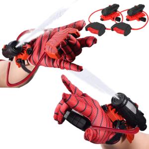 2 x Water Guns 2 Pack Spider Web Water Guns Toys with Glove for Kids, Summer Pool Party Fun Outdoor Water Fighting Toys for Kids