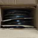 LERATIO Ceramic Dinnerware Sets for 8, High Edge Stoneware Plates and Bowls Set, Chip and Crack Resistant | Oven & Dishwasher & Microwave Safe Dishes Set, Service for 8 -Ashen