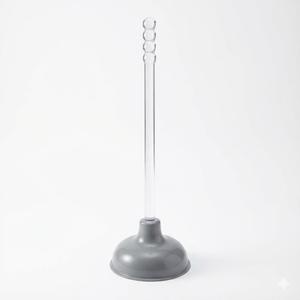 C28822 Gray Cup Plunger, 6-Inch