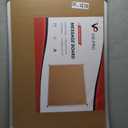 VIZ-PRO Cork Notice Board, 36 X 24 Inches, Silver Aluminum Frame