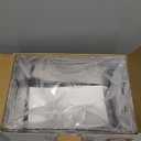 12 PACK LARGE Clear Storage Bins with Handles & Labels, Multiuse Plastic Pantry Organizer Bins for Home Kitchen, Fridge, Freezer, Cabinet, Closet, Bathroom, Shelf, Laundry, RV, Under Sink Organization