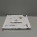 Art3d Peel and Stick Backsplash for Kitchen White Subway (10 Tiles, Thicker Design) (White With Black Grout)