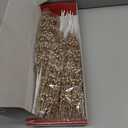 Christmas Artificial Glitter Berry Stem Decorations Decorative Bead Sticks Xmas Picks Glittery Twigs Branches for Christmas Tree Wreath Gift Vase Decor Party Ornaments Champagne 24 PCS