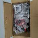 FVRITO Performance VM22 26mm Carburetor Carb for Predator 212cc 196cc Coleman CT200U BT200X Mini Bike KT196 Go Kart GX160 GX200 6.5hp Clone Engine with 38mm Air Filter Intake Manifold Stage 1 Kit Red