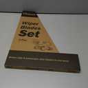 OEM Quality Windshield Wiper Blades, 18 and 18 DSV Standard Car Wiper Blades With Universal U/J Hook Only, Automotive Replacement Wiper Blades for my Car, Water Repellency Wiper Blade, Pack of 2