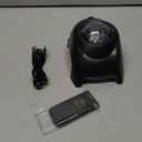 Northern Galaxy Light Aurora Projector with 33 Light Effects, LED Star Projector for Bedroom Nebula Lamp, Remote Control, White Noises, Bluetooth Speaker for Parties (Black)