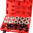 28pcs Press and Pull Sleeve Kit Bushing Press kit Bushes Bushing Bearings Seals Removal Installation Tool Bushes Bearings Seals Removal Install Tool Bushing Removal Tool