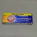 ARM & HAMMER Advance White Toothpaste, Teeth Whitening Baking Soda Toothpaste with Stain Defense Technology and Fluoride, Clean Mint Flavor, 6.0 Oz 2 Pack EXP: 11-2025
