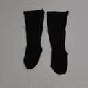 Zhanmai Thigh High Compression Socks 20-30 Mmhg Compression Stockings Thigh High Socks for Men Swelling (Medium, Black)