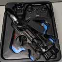 4DRC 4D-V32 ABS + EPP 2.4G RC Airplane Glider Quadcopter Stunt Drone with LED Light, Single Battery (No Camera)