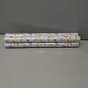 2 x The Dreidel Company Happy Hanukkah Hanukkah Design Gift Wrap Paper Chanukah 17.5" X 180" In, 15 Ft. Long Each, 2 Rolls