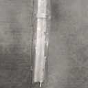 Cordless Vinyl Mini L Blinds 29" W x 48" H, 1" Slat White Horizontal Windows L Blind for Door, Shades, Camper, Light Filtering