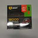 5-1/2 Inch Carbon Steel Circular Saw Blade for Wood, Plywood, Laminate, Drywall, Plastic  130T Wood Cutting Disc with 3/8 Inch Arbor from GRAFF