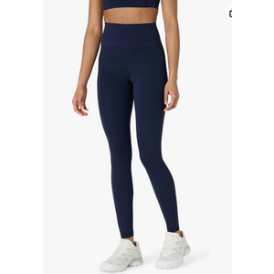 Women's Active FormFlex Buttery Soft High Waist Yoga Workout Leggings, Navy Blue, Size XL