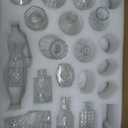 29Pcs Bud Vases Set Small Vintage Glass Bottles Clear Bud Vases in Bulk Multiple Shape Cute Glass Vases for Rustic Wedding Centerpieces Table Decorations and Home Decor(Clear)