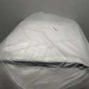 King Mattress Topper, Thick Pillow Top Mattress Pad with Deep Pocket, Soft for Back Pain Relief, White