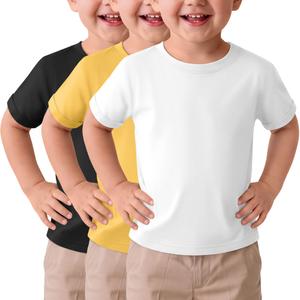 YooAurvox 3 Pack Toddler Boys T Shirts, 5T