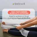 2 x Lindywell Fabric & Exercise Bands for Women & Men - Resistance Bands for Working Out, Including Glute Activation, Strength Training, Physical Therapy - Durable, Non-Slip & Perfect for Home Or Gym Use