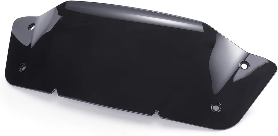 7 inch Windscreen Motorcycle Wave Windshield Fit for Harley CVO Street Glide FLHXSE 2023-2024 and FLHXS 2023, Street Glide FLHX 2024 (Black)