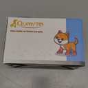 QUMY Dog Shoes for Large Dogs, Medium Dog Boots & Paw Protectors for Winter Snowy Day, Summer Hot Pavement, Water-Resistant in Rainy Weather, Outdoor Walking, Indoor Hardfloors Skid-Resistant Sole, Size 1: 1.8''x2.3''(W*L) (Pack of 4)