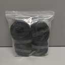 Ayaport Lashing Straps with Buckles Adjustable Cam Buckle Tie Down Cinch Strap for Packing Black 4 Pack (1'' x 8')