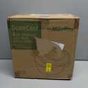 MUELLER HOME 6 Quart Enameled Cast Iron Pot Dutch Oven, Heavy-Duty, Oven-Safe up to 500° F & Across All Cooktops, Bread Pan with Lid & Knob, Cast Iron Cookware, Blue Kitchen Accessories, Thyme Green