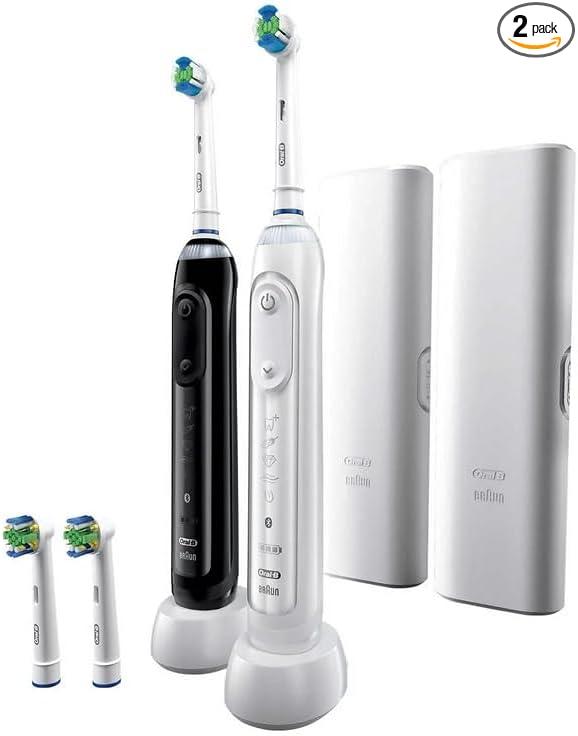 Oral-B Genius X Rechargeable Electric Toothbrush 2-pack Balck / White