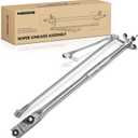 A-Premium Windshield Wiper Transmission Linkage Compatible with Chevy and GMC Vehicles - C4500/C5500/C6500/C7500 Kodiak, Express 1500/2500/3500/4500, Savana 1500/2500/3500/4500