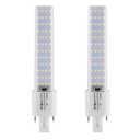 PINSUNLUX GX23 Base LED Bulbs 13W CFL Equivalent,2-Pin PL Horizontal LED Light,3 Color Selectable Warm White/Nature White/Cool White/ 360° Beam,100–277V Plug-and-Play,CFL Replacement,2 Pack. (GX23)