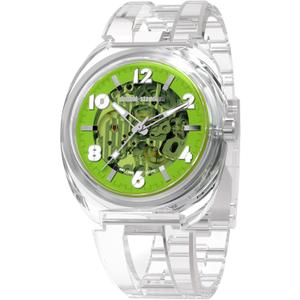 Double Standard Mechanic Fashion Watch for Men & Women, Waterproof Mechanical Design, Perfect for Fashion Trendsetters, Stylish Watch to Match Outfits