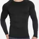 5 or 4 Pack Compression Shirts for Men Long Sleeve Athletic Base Layer Undershirt Gear T Shirt for Workout