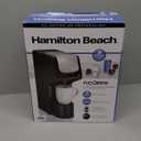 Hamilton Beach 49900 FlexBrew Single-Serve Coffee Maker Compatible with Pod Packs and Grounds, Black - Next Gen (Black - Fast Brewing)