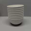 Homestockplus 24 Oz Unbreakable Cereal Bowls Set of 8 - Microwave & Dishwasher Safe Wheat Straw Fiber Bowls for Soup, Rice, Salad - Eco-Friendly and Robust Non Ceramic (Beige)