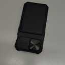 BXYJY for iPhone 15, iPhone 14, iPhone 13 Wallet Case with Card Holder(4-5 Cards), Slide Camera Cover, Military Drop & RFID Protection, Heavy Duty Women Men Phone Case for iPhone 15/14/13, Black