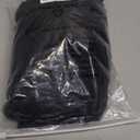 Spandex Table Cover, Universal Fitted Stretch Tablecloth for Party, Banquet, Wedding and Events-Black (48" x 30" (Square))