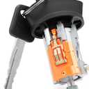 Ignition Switch for 1996-2018 Ford Ignition Switch -Ford F150 F250 F350 Ranger E150 E250 | Lincoln 1996-2007 | Mercury 1996-2007 | Mazda 1998-2009, Replace# 924-724 Ignition Lock Cylinder Replacement