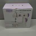 Magicfly Mini Sewing Machine with Extension Table, Dual Speed Portable Sewing Machine for Beginners with Light, Sewing Kit for Household Use, White