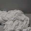 King Sheets by Pure Bamboo, Genuine 100% Organic Viscose Derived from Bamboo Bed Sheet Set, Soft & Cooling, Double Stitching, 2 Year Quality Promise (king, White)