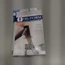 Truform Sheer Compression Stockings, 15-20 mmHg, Women's Knee High Length, 20 Denier, Beige, 2X-Large