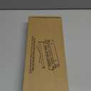 Paper Towel Holder Wall Mount for Kitchen, Easy One-handed Operation Design, Self Adhesive Paper Towel Holder with Shelf for Bathroom, RV Paper Towel Rack Paper Roll Holder with 2 Hooks, Black