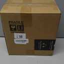 Birity 24oz Glass Cups with Lids and Straws, Glass Tumbler with Handle, 2 set–Reusable Glass Ice Coffee Cups with Lid and Straw for Smoothies, Tea, Juice, Boba Cup for Cold & Hot Drinks, Travel Cup