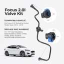 911-777 Vapor Canister Purge Valve Solenoid, Replaces BV619D289HA, BV6Z-9D289-B, CP805, CP894, PV965, Compatible with Ford Focus 2.0L Excluding Turbo 2012-2018, Canister Purge Valves 911-777