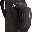 Thule Crossover 32L Backpack - 15inch MacBook Pro / 15.6inch PC/Tablet compatible - Crush proof sunglass/tech pocket - Travel backpack - Carry on sized backpack,Black