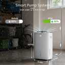 Waykar 150 Pints 7,000 Sq.Ft Dehumidifier with Pump for Basement