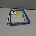 OtterBox UnlimitEd SERIES Case with Screen Protector for iPad 7th, 8th & 9th Gen (10.2" Display - 2019, 2020 & 2021 version) - Non-retail/Ships in Polybag - Clear/Blue